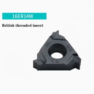 10PCS 16ER 14W CNC Lathe Carbide Indexable Threading Inserts 16ER 14W For Steel - Picture 1 of 5