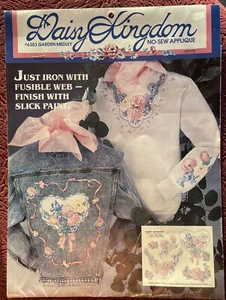 Daisy Kingdom No-Sew Fabric Applique Garden Medley #6383 - Picture 1 of 6