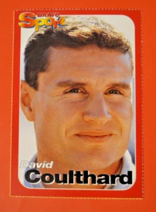 Bravo Sport Sammelkarte 2001 - Formel 1 David Coulthard German Sport Card - Imagen 1 de 2