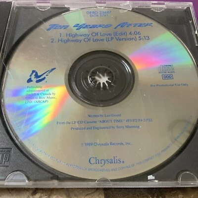 $.99  Auction Ten Years After - Highway Of Love 2 Ver. Promo 2 Song CD Single NM - Image 1 of 3