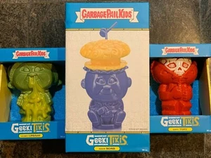 NYCC 2019 TOYNK GARBAGE PAIL KIDS GEEKI TIKIS SET ADAM BOMB, LINDSEY & BONY TONY - Picture 1 of 7