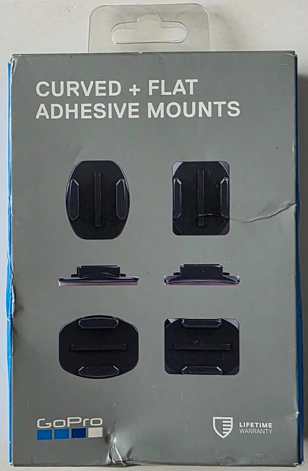 GoPro AACFT-001 Curved Flat Adhesive Video Camera Mounts NOS