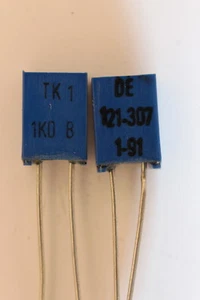 2 Stück Bundle Messwiderstand Ultrapräzisions Widerstand 1000 Ohm 0,1% TK1 - Bild 1 von 3