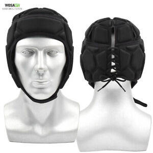 Rugby Helmet Ear Head Protector Guard Sports Ski Grappling Wrestling Head Gear