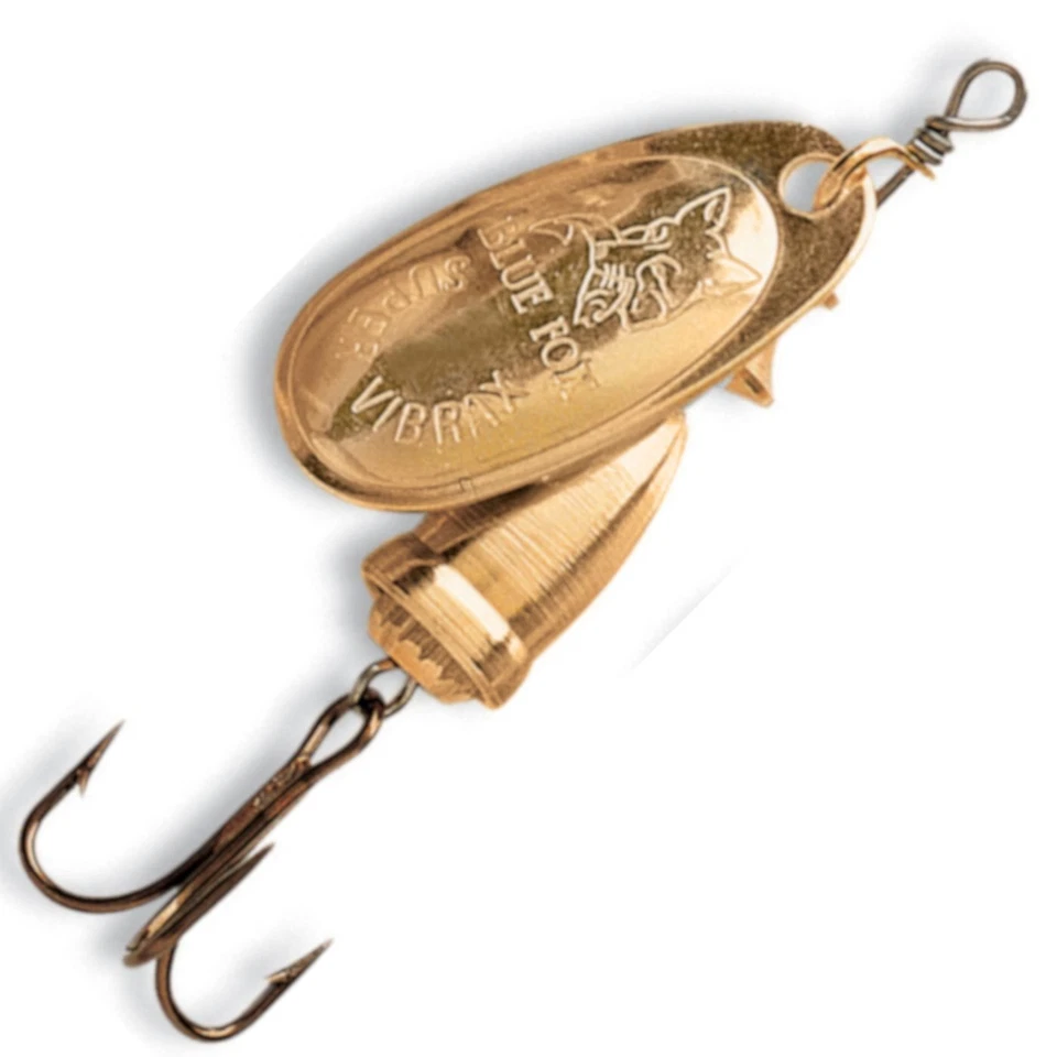 Blue Fox Vibrax goldfarben Spinner - Spinnköder, Kunstköder, Raubfischköder - Bild 1 von 1