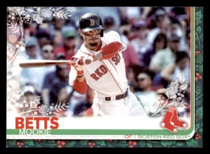 2019 Topps Holiday Metallic #HW29 Mookie Betts Boston Red Sox - Picture 1 of 2