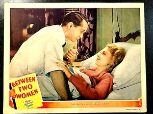 *MGM* BETWEEN TWO WOMEN 1937 ORIG LOBBY CARD, VIRGINIA BRUCE, FRANCHOT TONE - Foto 1 di 1