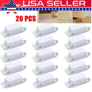 20 PACK Magnetic Cabinet & Door Latch/Catch Closures Kitchen Cabinet Cupboard US - Picture 1 of 12