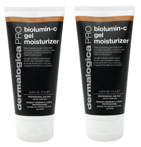 Dermalogica Biolumin-C Gel Moisturizer Pro Sz (6 fl.oz/177 ml) NEW/AUTH / 2 PACK