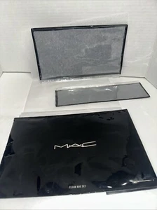 MAC Cosmetic Multi-Purpose Clear Zip Closure Bags Set of 2 - New - Picture 1 of 2