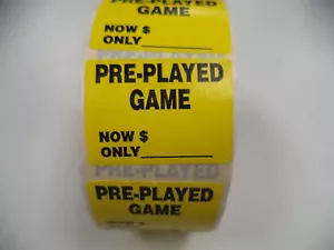 ~ 1 Roll ~ PRE-PLAYED GAME NOW ONLY Price ~ 100 Stickers ~ New, Free Shipping! - Picture 1 of 2