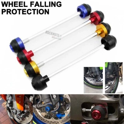 Protetor de eixo dianteiro garfo roda deslizante para KAWASAKI Z750R Z800 Z1000 Z1000SX - Imagem 1 de 4