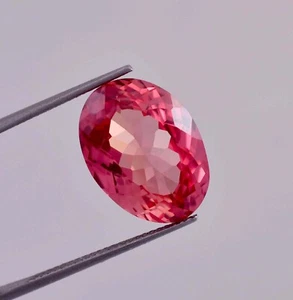 Zaffiro Padparadscha 16 x 12 mm bicolore 11,65 ct certificato pietra preziosa taglio master - Foto 1 di 7