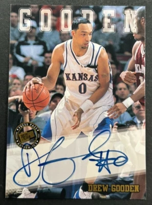 Press Pass 2002 - Drew Gooden Kansas Jayhawks - automático Foto 1 de 2