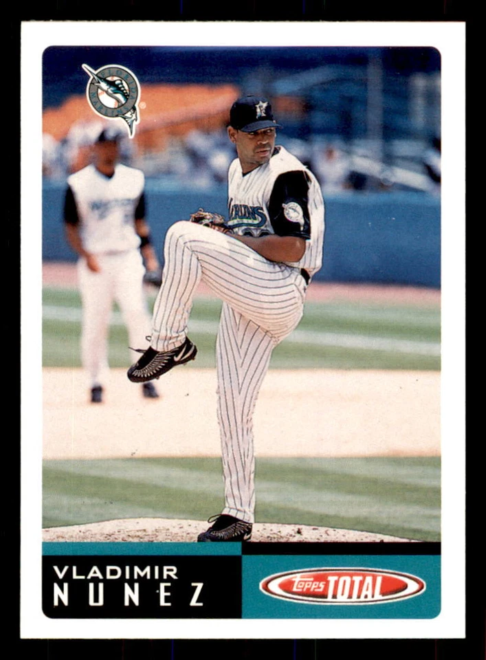 2002 Topps Total  #189 Vladimir Nunez Florida Marlins - Image 1 of 2
