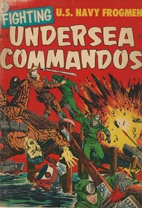 Avon Comics Fighting Undersea Commandos Vol 1 (1952 Series) # 3 VG - Picture 1 of 2