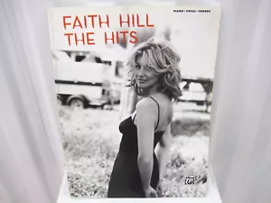 Acordes de guitarra vocal de piano Faith Hill The Hits partitura cancionero - Imagen 1 de 2