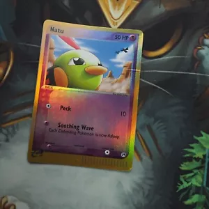 Tarjeta única jugada Natu Reverse Holo 69/100 Pokemon EX Sandstorm TCG - Imagen 1 de 11