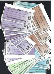 BANCA DI TRENTO E BOLZANO 18 MINIASSEGNI FDS - Imagen 1 de 4