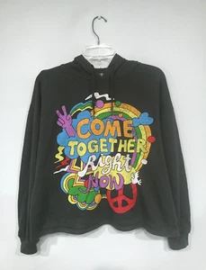 Jerry Leigh Vintage Concert Tees Women's Size Medium Lightweight Fleece Hooded - Picture 1 of 7