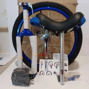 FUN Brand UNICYCLE 19” WHEEL Cycling In & Out Door BLUE Unassembled - Picture 1 of 6