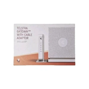Telstra Gateway With Cable Adaptor ~ Good Used Condition~ - Picture 1 of 4