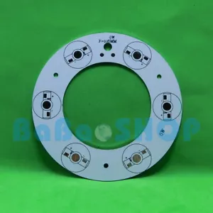 6W Round Ring Aluminum PCB 105mm for Power LED Lamp Spot Light Bulb 6x1W 6x3W - Picture 1 of 2