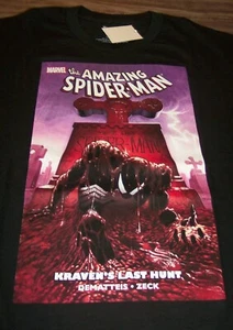 THE AMAZING SPIDER-MAN Kraven's Last Hunt T-Shirt MENS SMALL NEW Marvel Comics - Picture 1 of 3