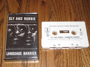 Sly and Robbie Language Barrier US Casssette Tape  Island Records  RAP Hip Hop - Picture 1 of 3