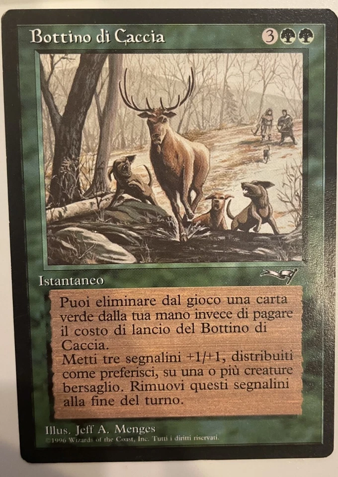 MTG Italian Bounty of the Hunt | Bottino di Caccia | Magic the Gathering | NM/M - Image 1 of 1