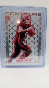 2024 Panini Phoenix - Contours Michael Penix Jr. #CON-MPJ (RC) - Bild 1 von 10