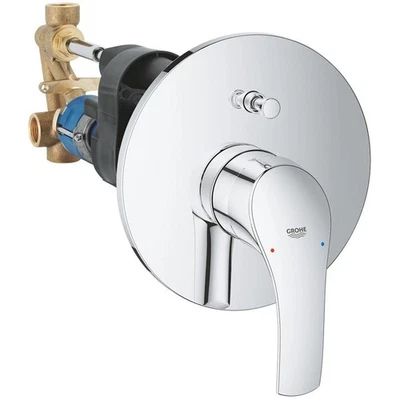 MISCELATORE DOCCIA INCASSO GROHE EUROSMART 33305002 CON DEVIATORE CROMATO - Immagine 1 di 2