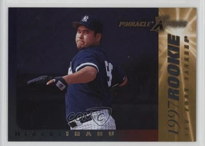 1997 Pinnacle X-Press Men of Summer Hideki Irabu #137 Rookie RC - Image 1 of 2