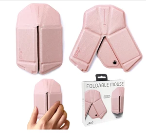 myAir.0 OriMouse Foldable Bluetooth Wireless Mouse Pink Ultra Slim Portable 38g - Picture 1 of 6
