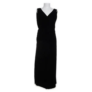 JOOP!, Abendkleid, Größe: 40, Schwarz, Viskose/Cupro/Seide, Einfarbig, Samt #3Q5 - Bild 1 von 5
