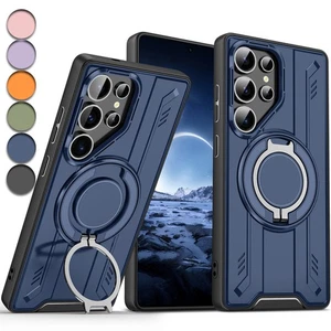 Hülle für Samsung S25 S24 Ultra S23 S22 A56 A16 A15 A55 Magsafe Halterung Tasche - Picture 1 of 20