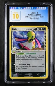 Xatu Delta Species 25/101 Dragon Frontiers Reverse Holo CGC Pristine 10 Pop 2 - Bild 1 von 2