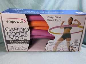 Empower 3-in-1 Weighted Core & More Hoop Customizable Weighted Hoop AMissing DVD - Picture 1 of 11
