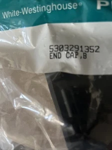 Tapa de extremo de secadora Frigidaire OEM pieza original # 5303291352 #h5e2 - Imagen 1 de 2
