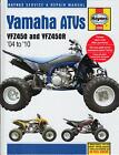 2004-2010 Haynes Yamaha Atv Yfz450 & Yfz450r Service Repair Manual  (2899)