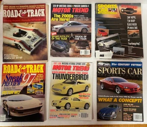 MOTOR TREND ROAD &TRACK ,SPORTSCAR  MAGAZINES 00/90/98/72/98/99 - Picture 1 of 1