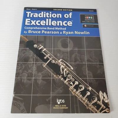 Tradition Of Excellence Book 2 Oboe Comprehensive Band Method Songbook Music  - Image 1 of 4