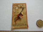 Vintage Tiny SOUTH BEND Fly Rod Spinner New On Card