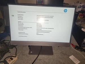 HP EliteOne 800 G4 23.8" Intel i5-8500 3.00GHz 8GB DDR4 No Hard Drive - Picture 1 of 10