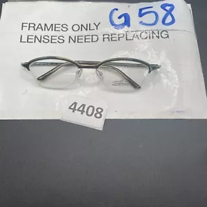 Silhouette Eyeglasses Frame SPX-M1950/40 6055 48-18 G58 - Picture 1 of 7