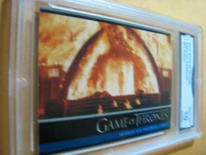 DAENERYS TARGARYEN 2017 GAME OF THRONES SEASON 6 PROMO # P1 GRADED 10 L@@@K - Imagen 1 de 2