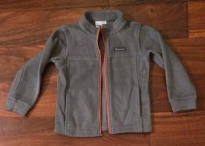 Columbia Gray Fleece Jacket Size 4T (no Zipper) - Picture 1 of 1