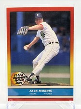 1988 Fleer Baseball's Hottest Stars Jack Morris Card #28 Mint FREE SHIPPING