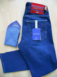 Jacob Cohen Limited Edition Jeans Size 34 Blue Model BARD 4415 Comf - Picture 1 of 9