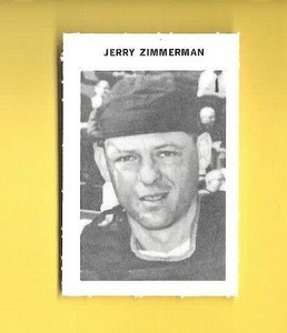 JERRY ZIMMERMAN 1969 MILTON BRADLEY  TWINS   VGEX